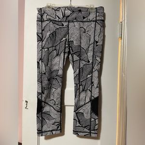 Lululemon Black and White Leggings